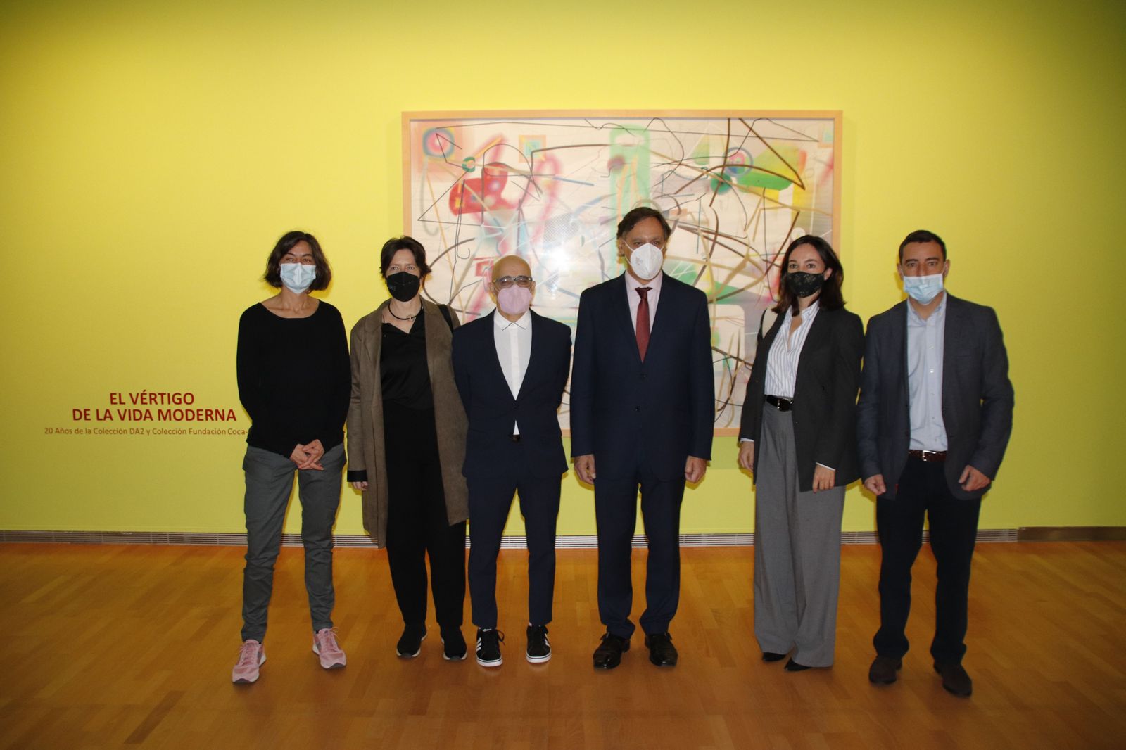 Carlos García Carbayo, participa en la presentación de la exposición "El vértigo de la vida moderna"