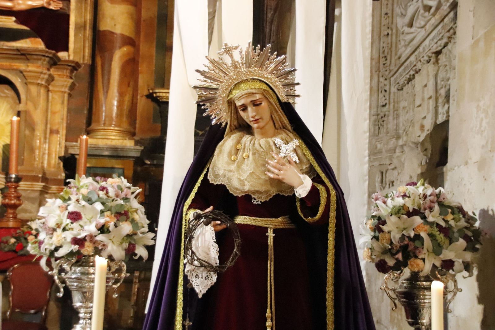 María Stma de Gracia y Amparo, la NUEVA virgen de la Hdad del Perdón que saldrá este año por primera vez