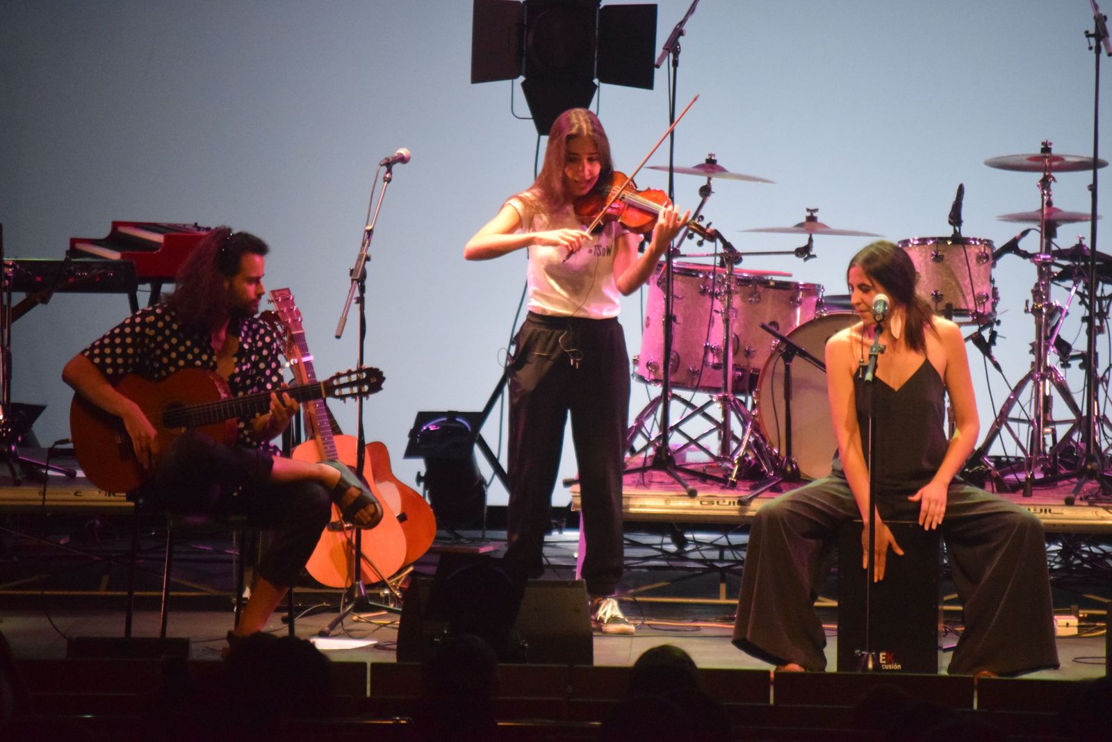 Sergio Portales, Lucía Urones y Carmen Cuevas