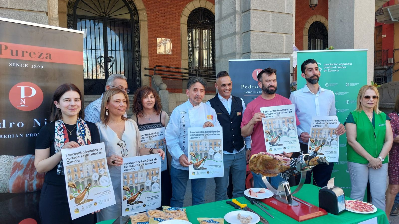 Presentación del Encuentro de Cortadores de Jamón