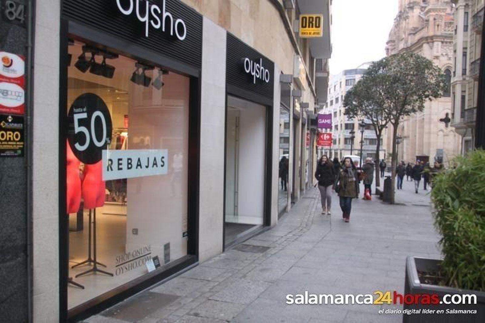 Primer día de rebajas de invierno