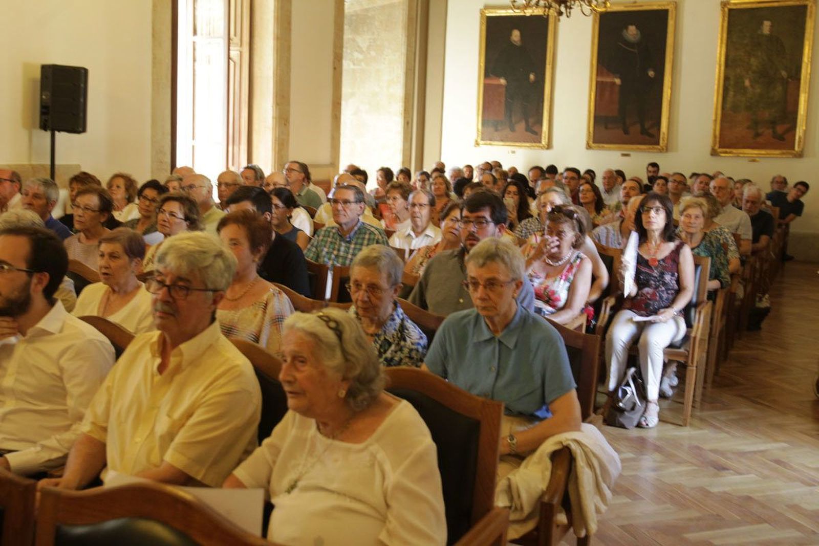 Homenaje a Federico Panchón y Gregorio Hinojo.