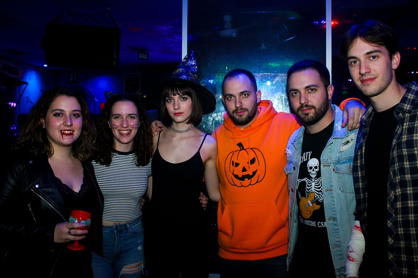 Salamanca de noche, jueves 30 de octubre