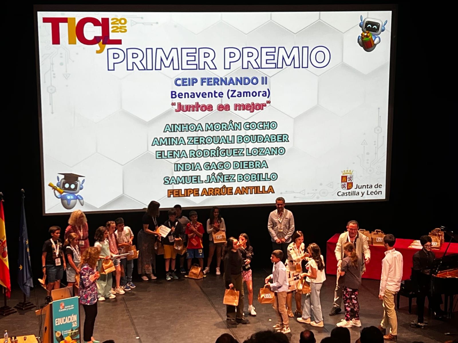 CEIP Fernando II de Benavente premiado en  el concurso de vídeos del Plan de Seguridad y Confianza Digital.