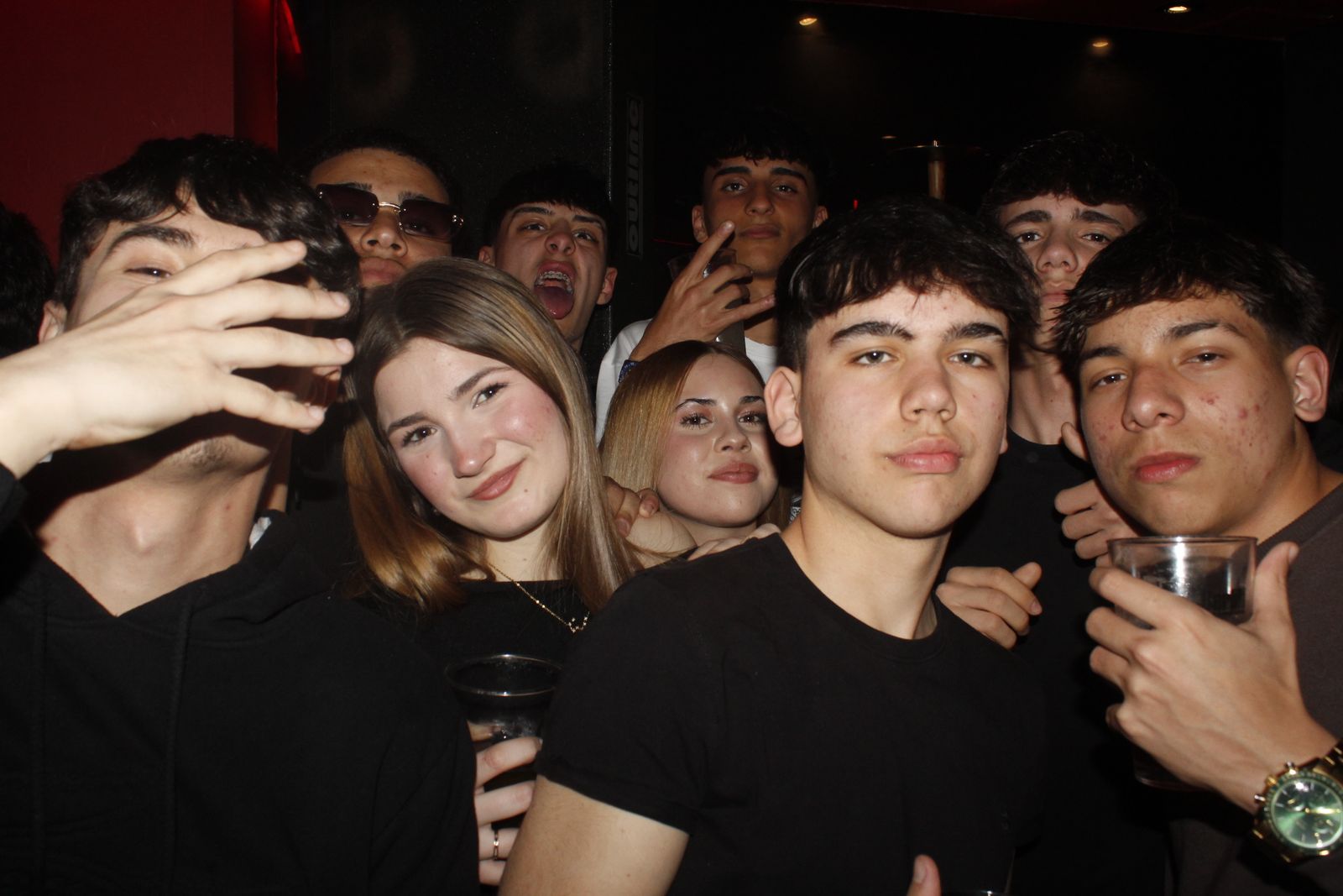 Salamanca de noche, sábado 4 de abril