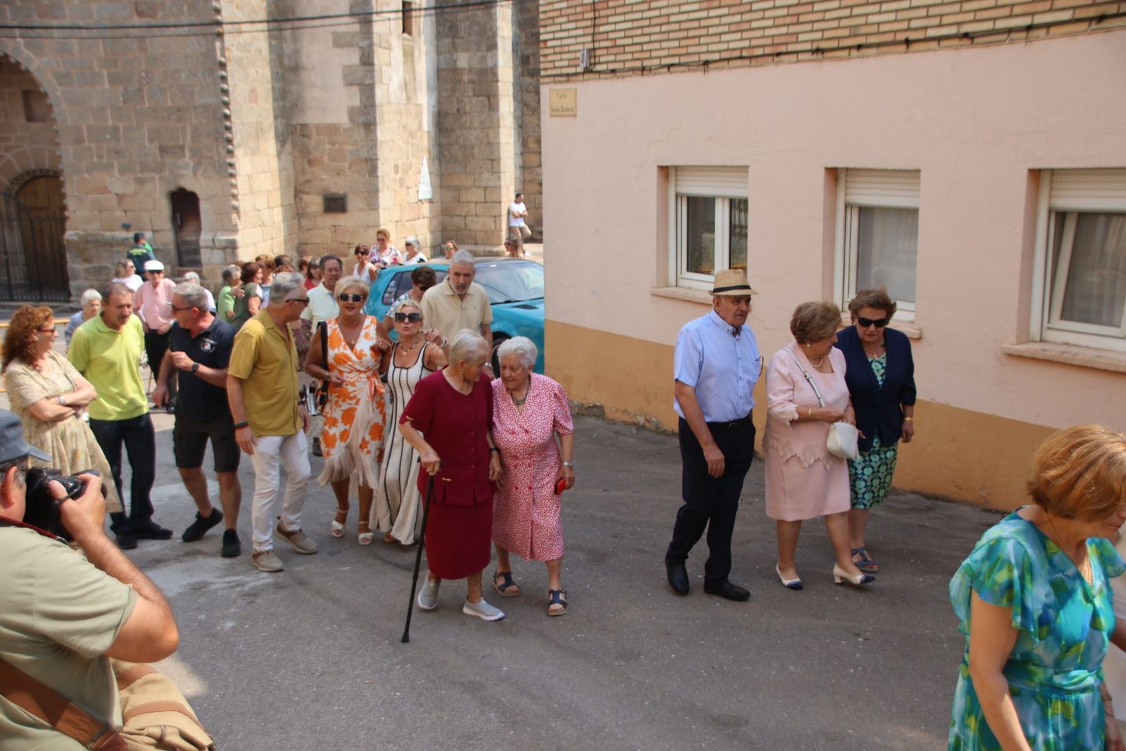 Masueco misa y procesión en honor a San Bernardo