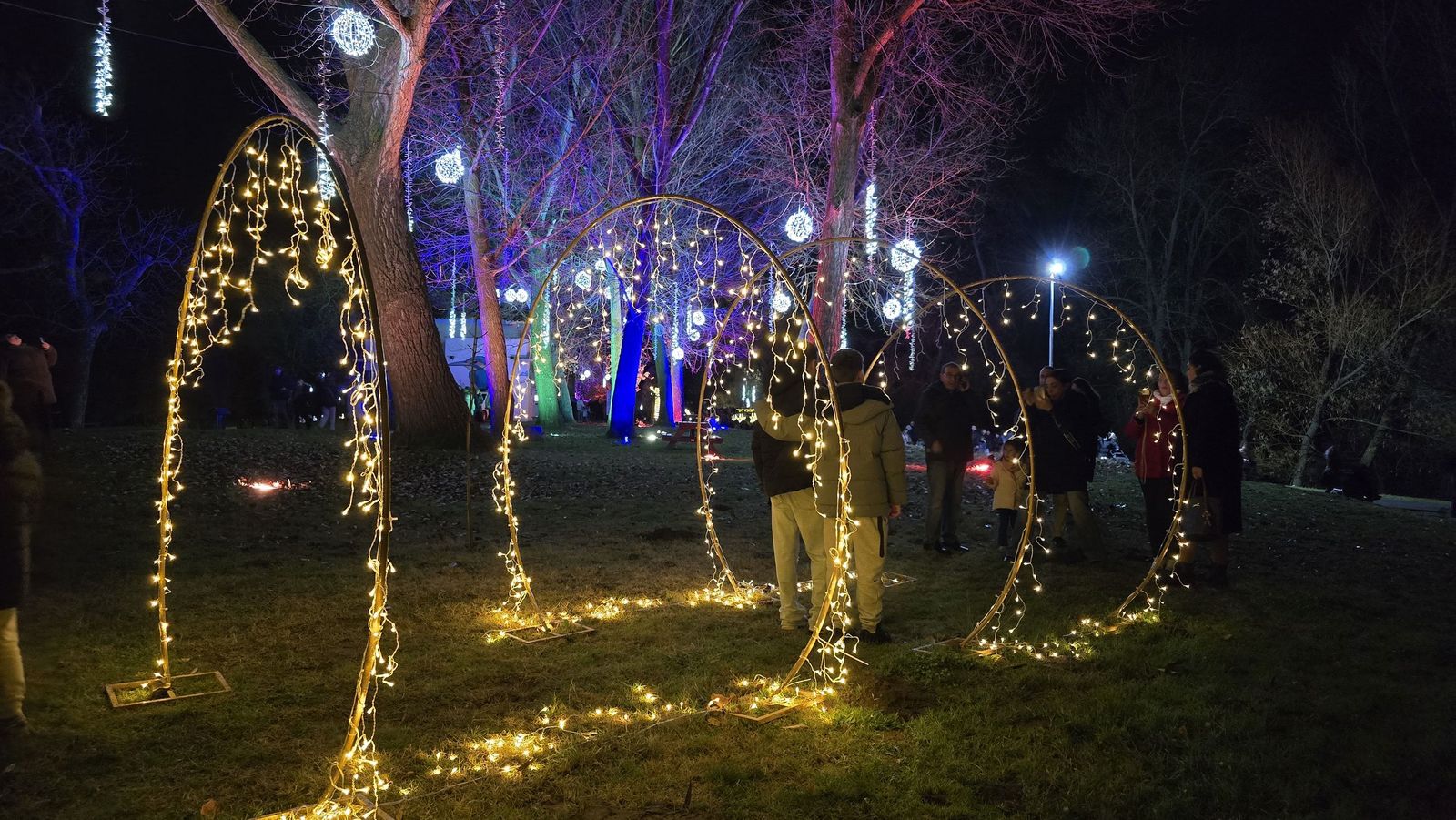 Inauguración de la Navidad en Santa Marta