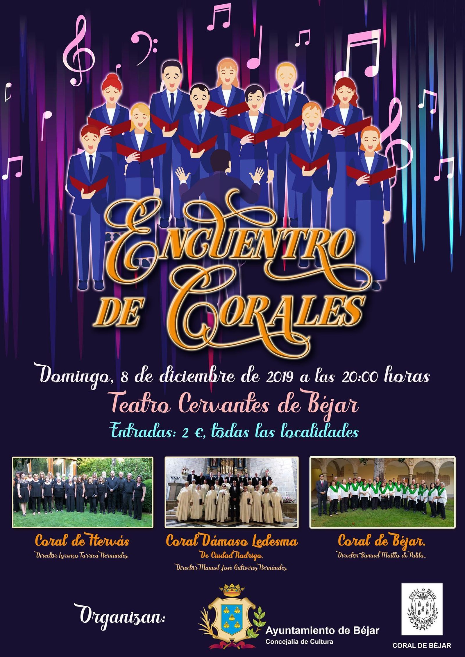 CARTEL ENCUENTRO DE CORALES 2019