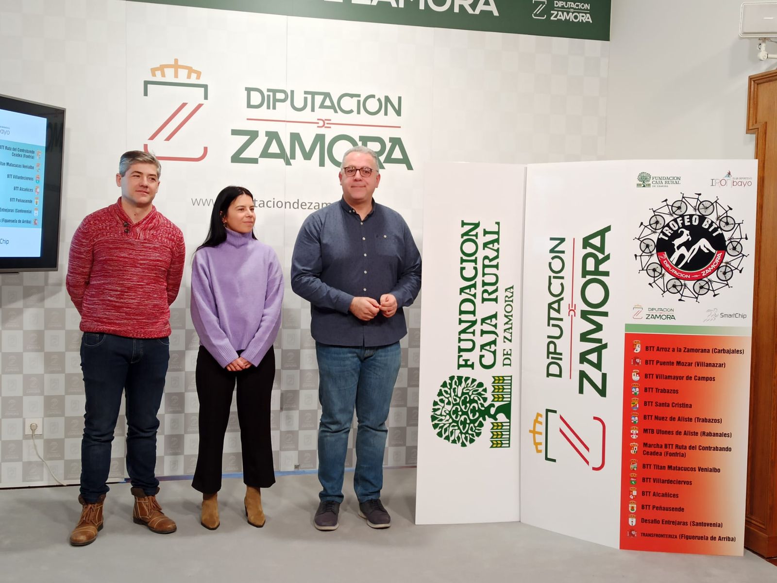 Presentación del Trofeo Diputación BTT