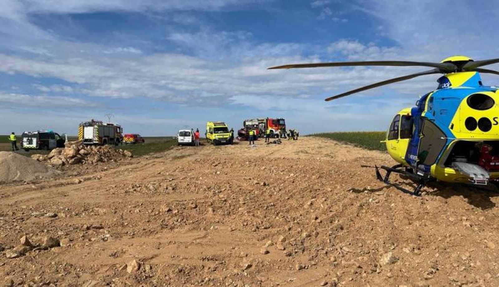 Accidente en Cantalpino