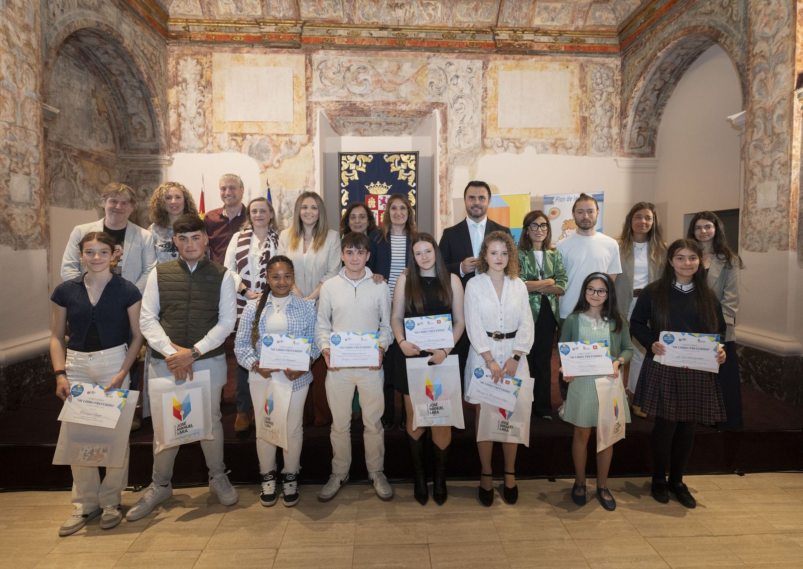 Entrega de premios de la edición anterior de Mi Libro Preferido