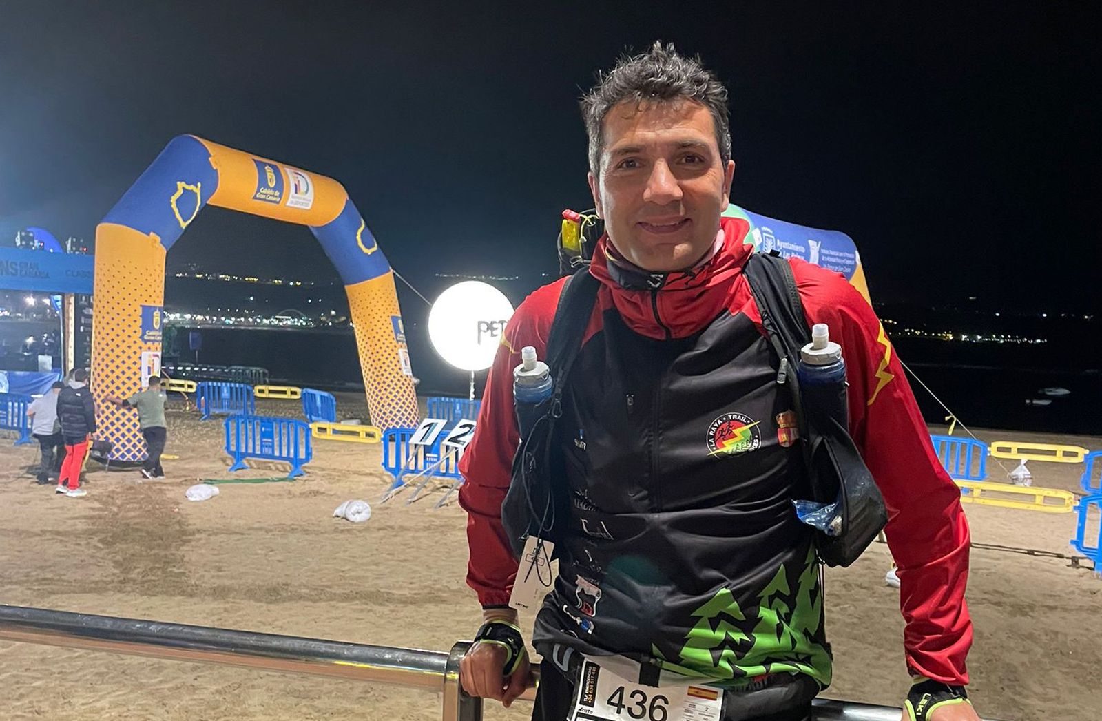 Javier Gutiérrez en la prueba