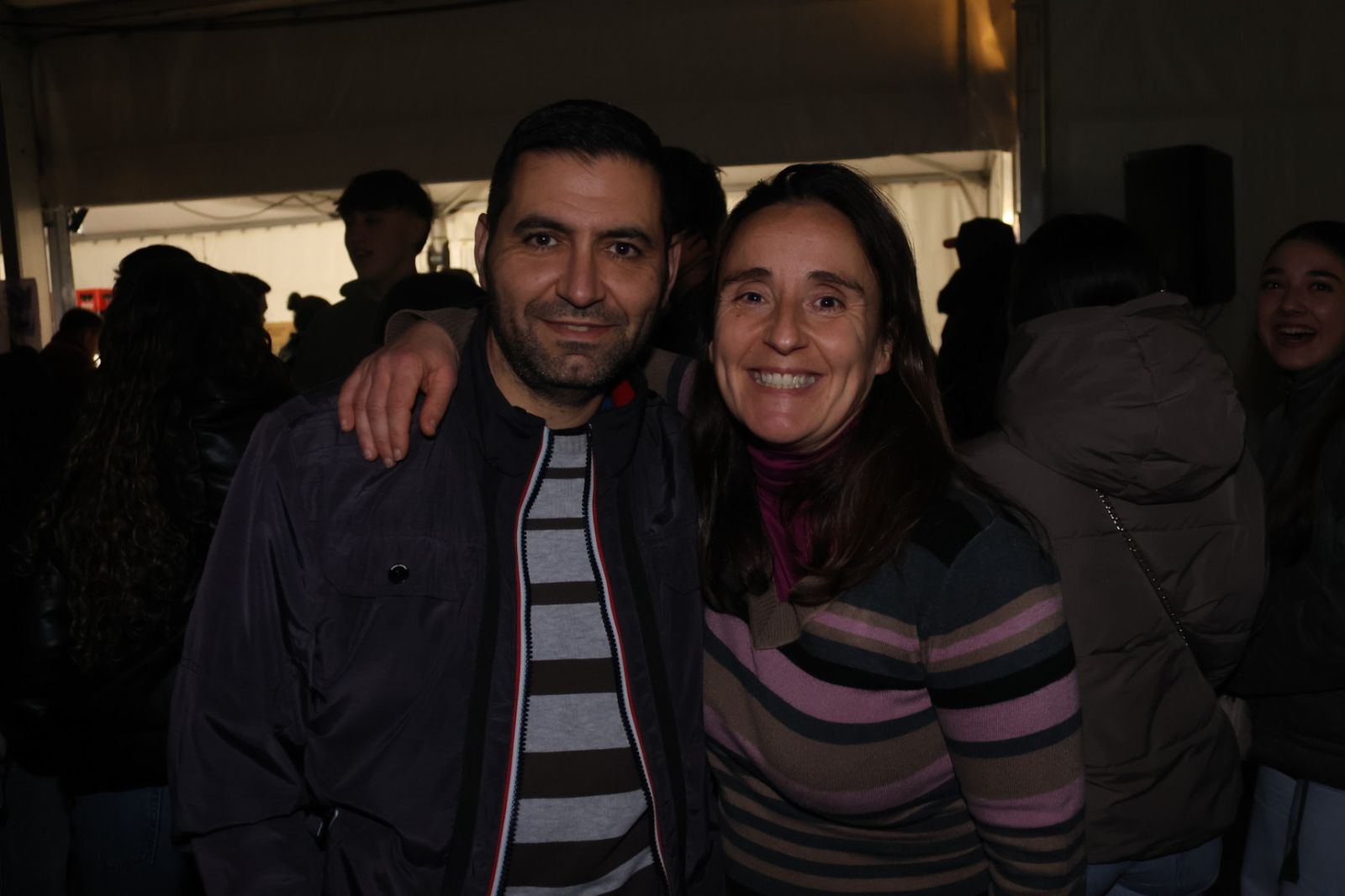 Salamanca de noche, viernes 7 de febrero