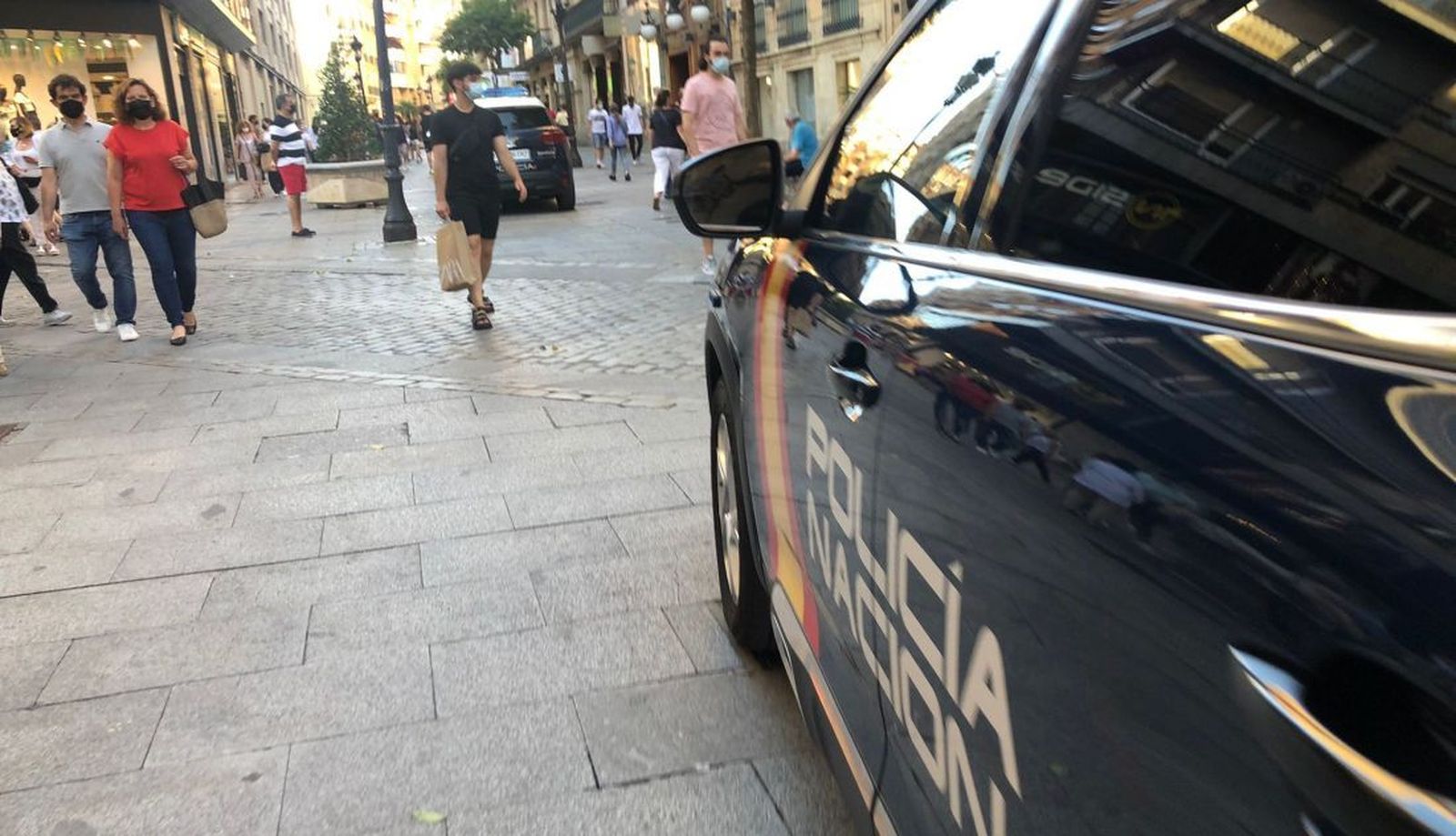 Policía Nacional en la calle Toro ARCHIVO