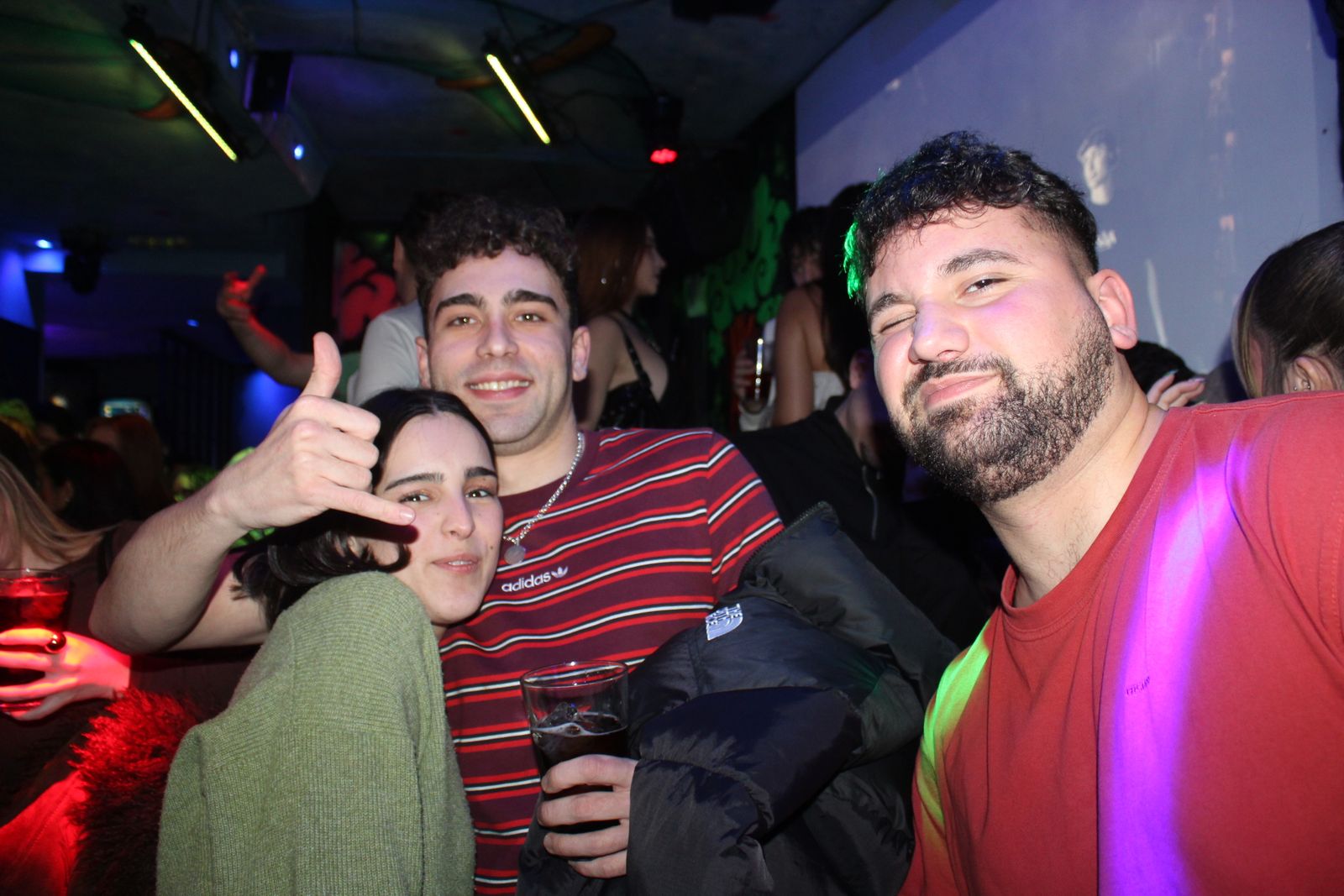 Salamanca de noche, sábado 31 de enero