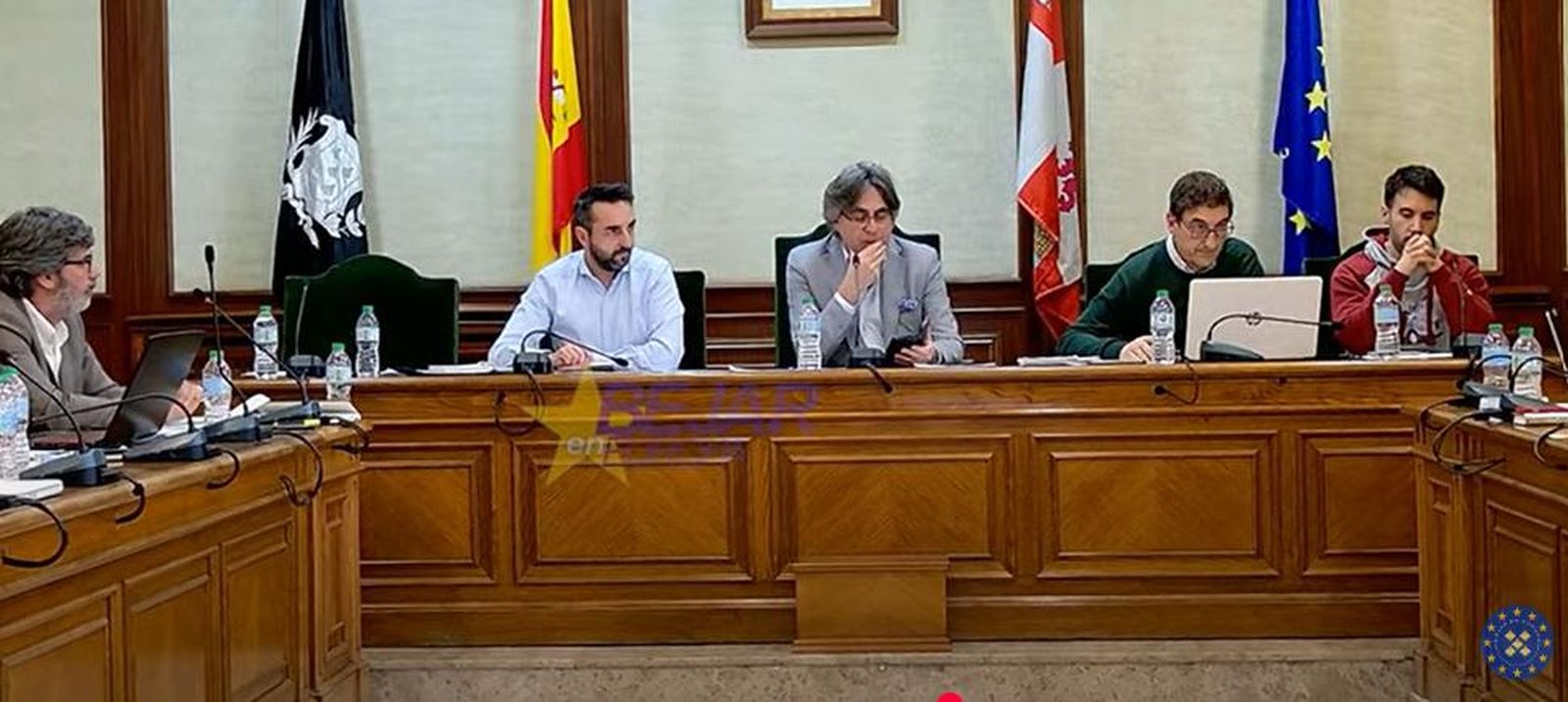 Pleno Béjar 31 marzo 2025. Imagen Béjar en EU