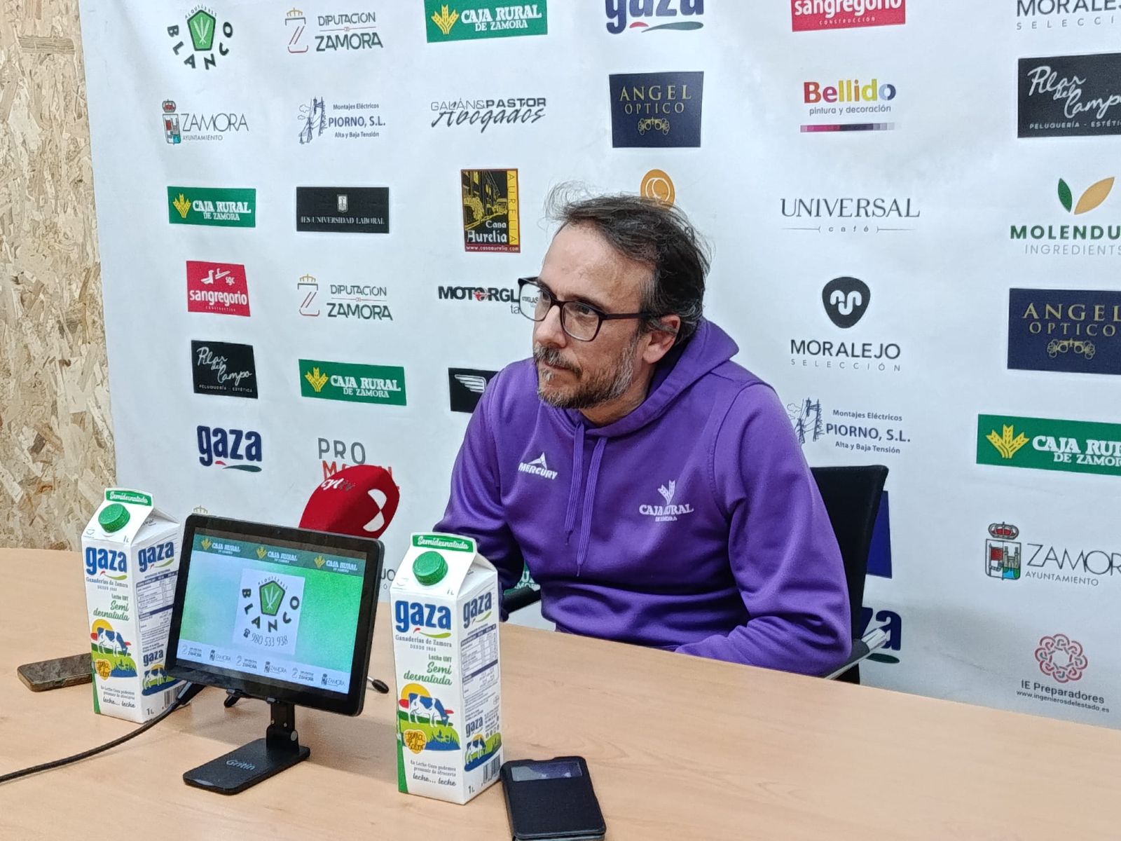 Félix Mojón en la previa al Royal Gijón