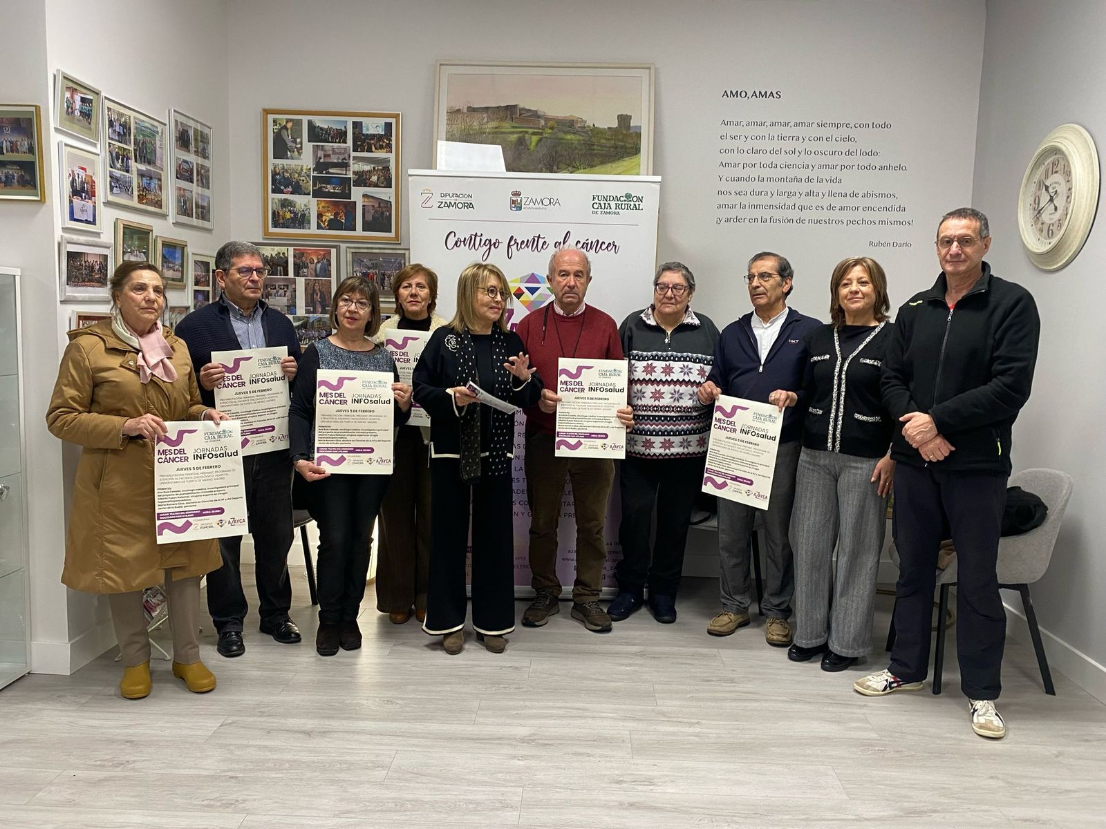 La presentación del programa de estimulación cognitiva en la sede de Azayca