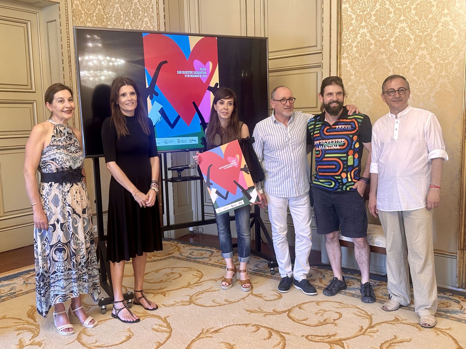 Presentación del cartel de la XXXIX San Silvestre Salmantina