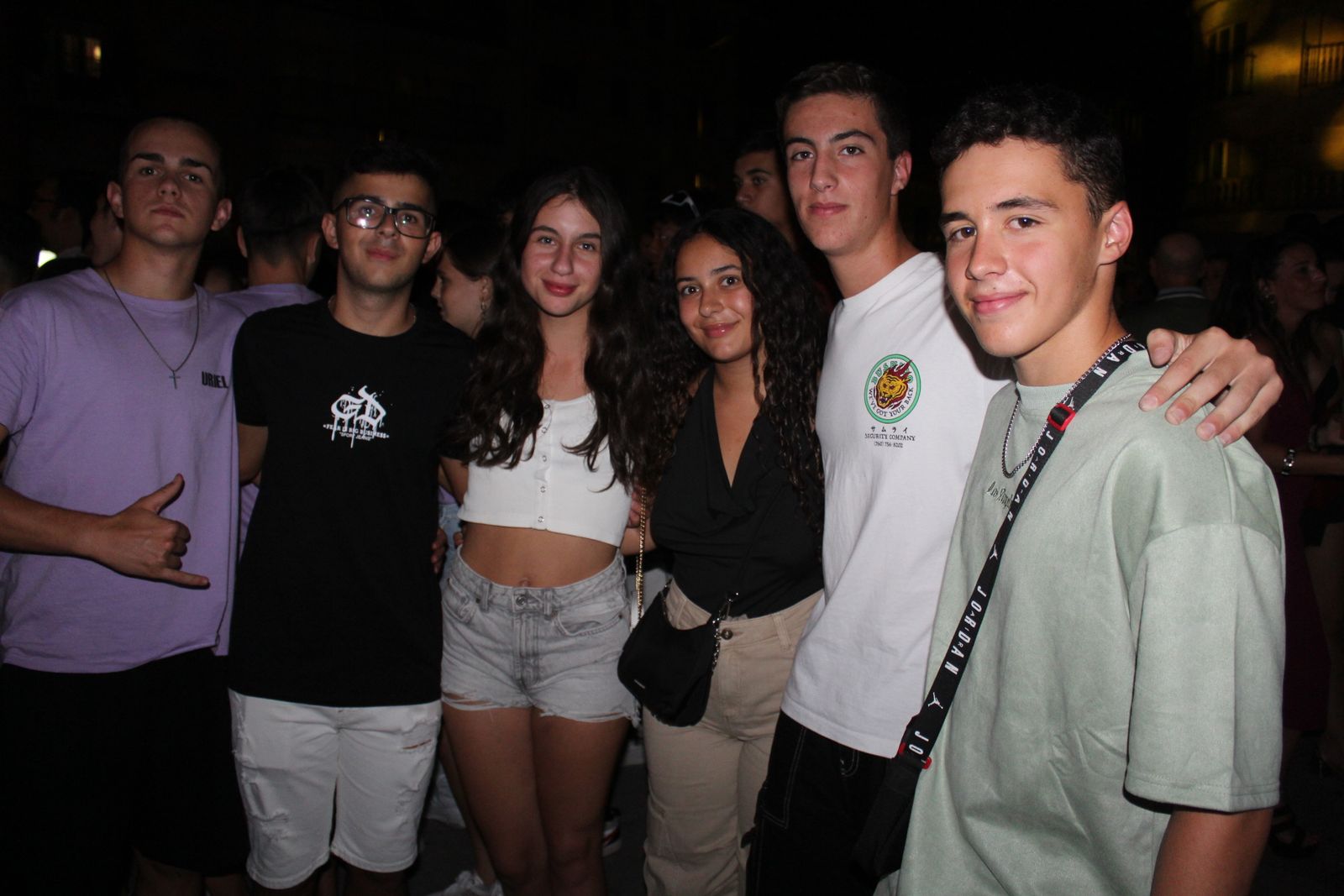 Salamanca de noche, sábado 16 de agosto