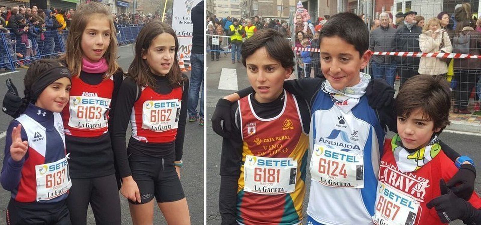 Daniel López y Elsa Diego ganan en alevín