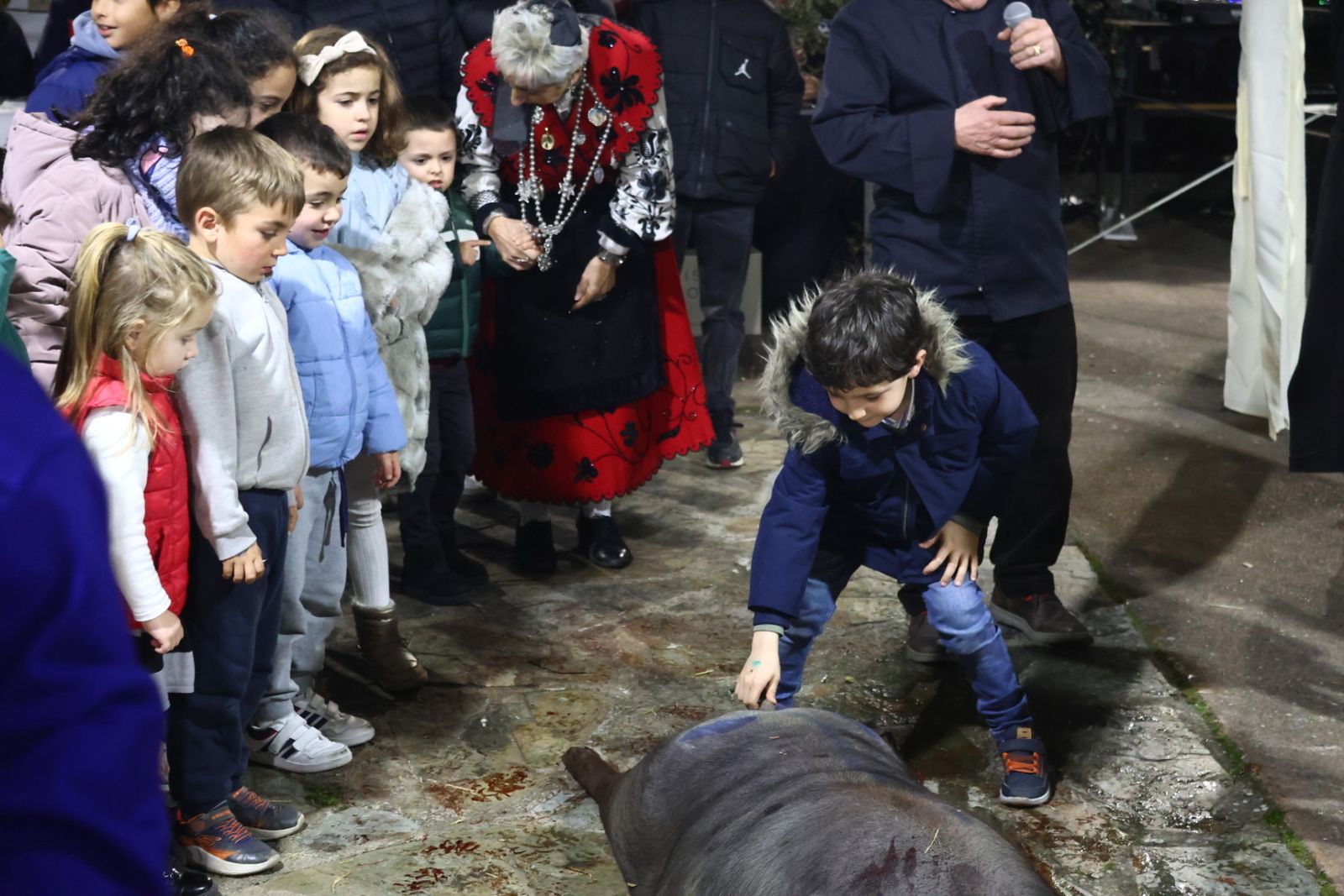 Matanza nocturna de Guijuelo dedicada a la hostelería
