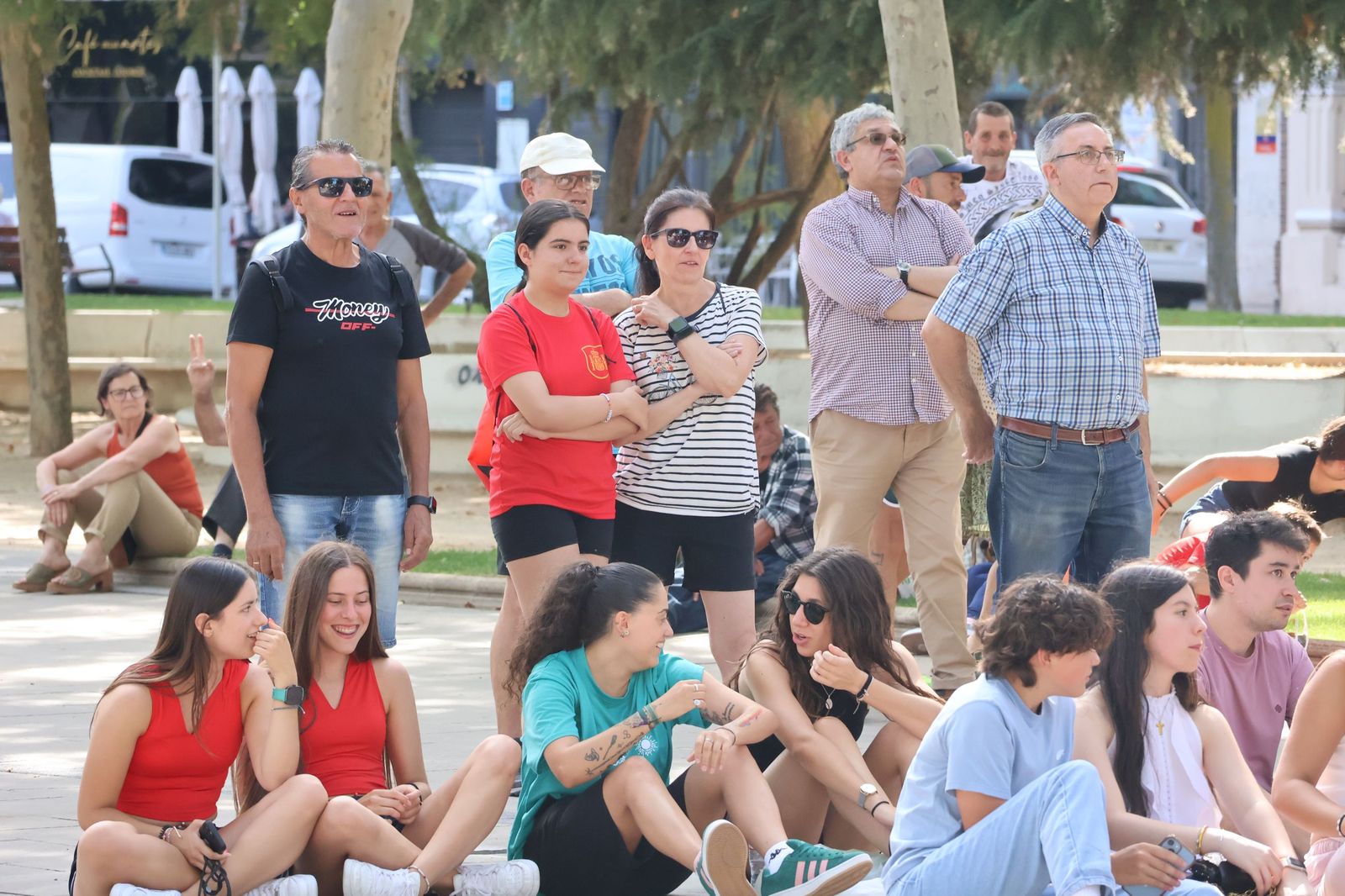 GALERÍA | Así se vivió la final de la Eurocopa Femenina en La Marina Fotos: Nuria Galindo