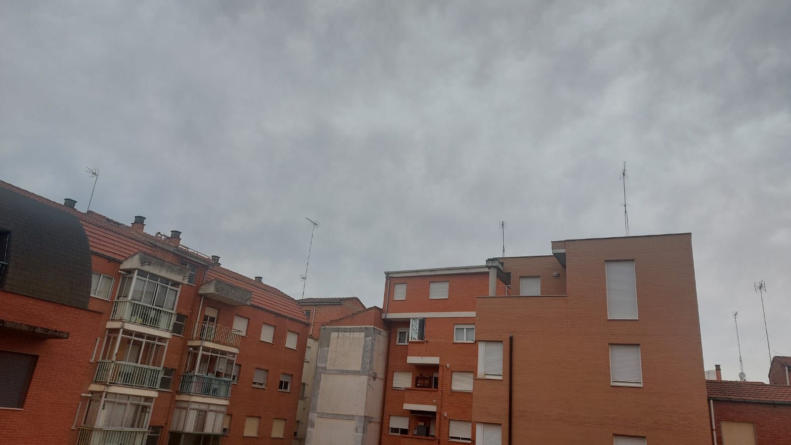 Nubes en Zamora este domingo