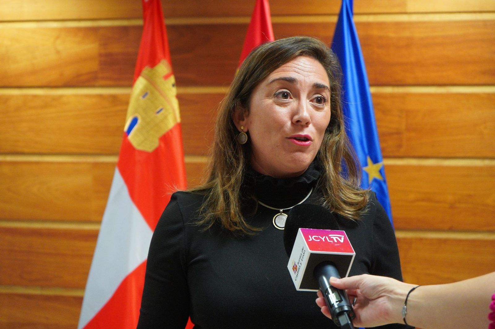 La consejera de Agricultura, Ganadería y Desarrollo Rural, María González Corral