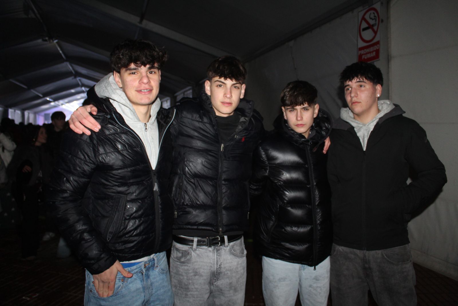 Salamanca de noche, sábado 7 de febrero