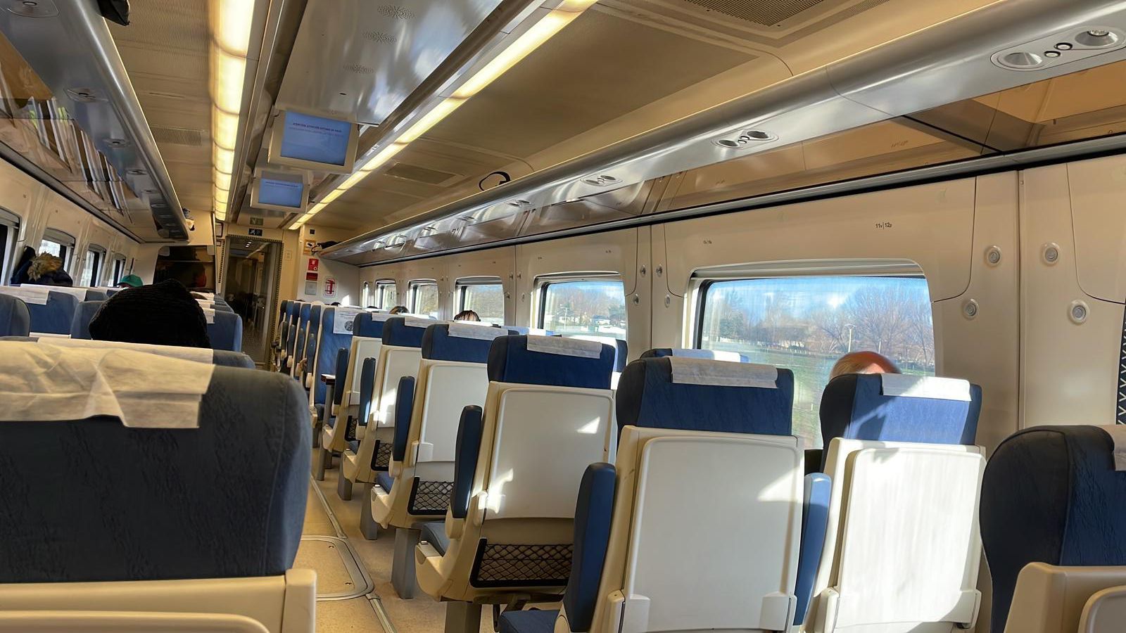 Tren Renfe. Foto de archivo
