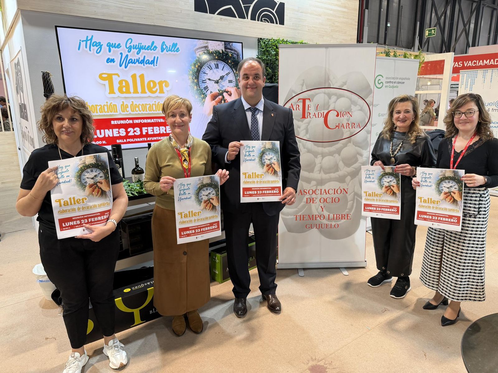 Preentación del 'Taller de decoración navideña' en FITUR