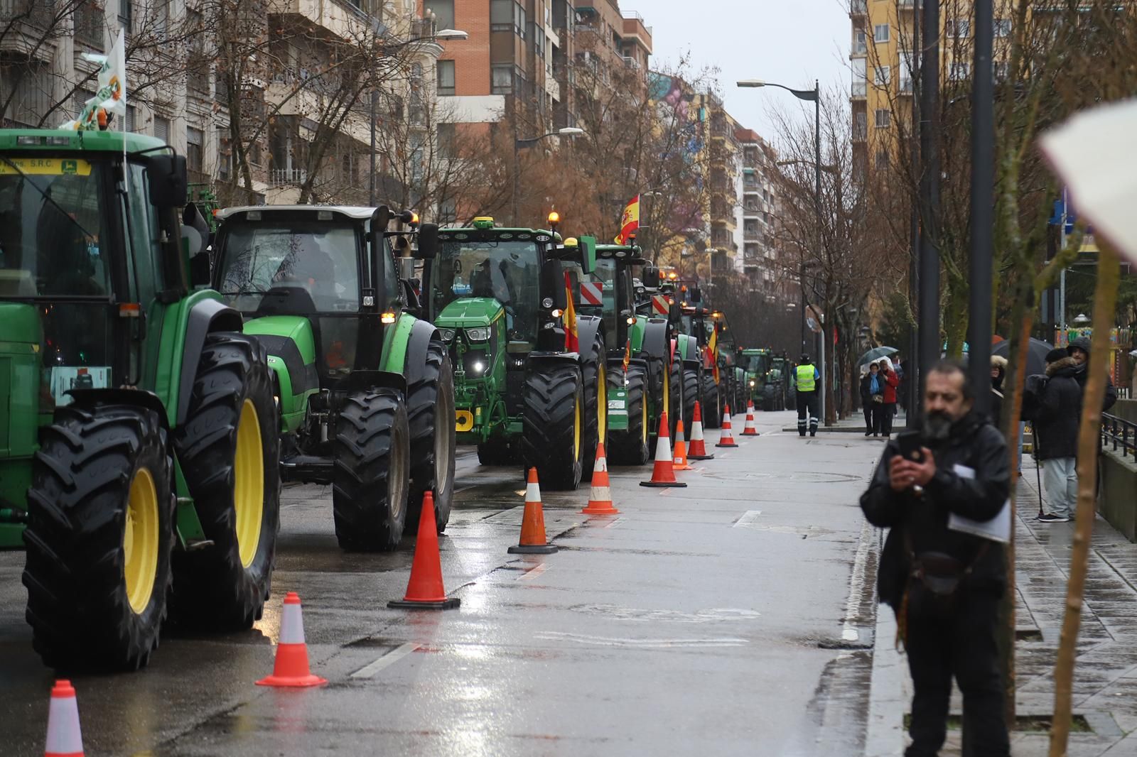 GALERÍA | Protestas en el campo zamorano: multitudinaria tractorada este jueves