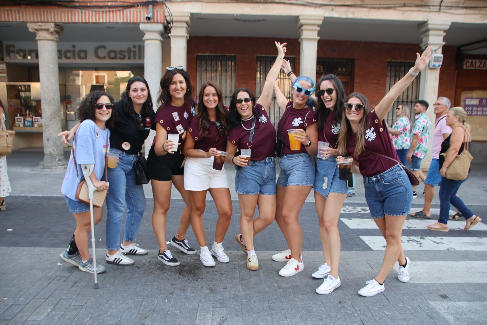 Peñaranda, Chupinazo y presentación de las reinas y damas