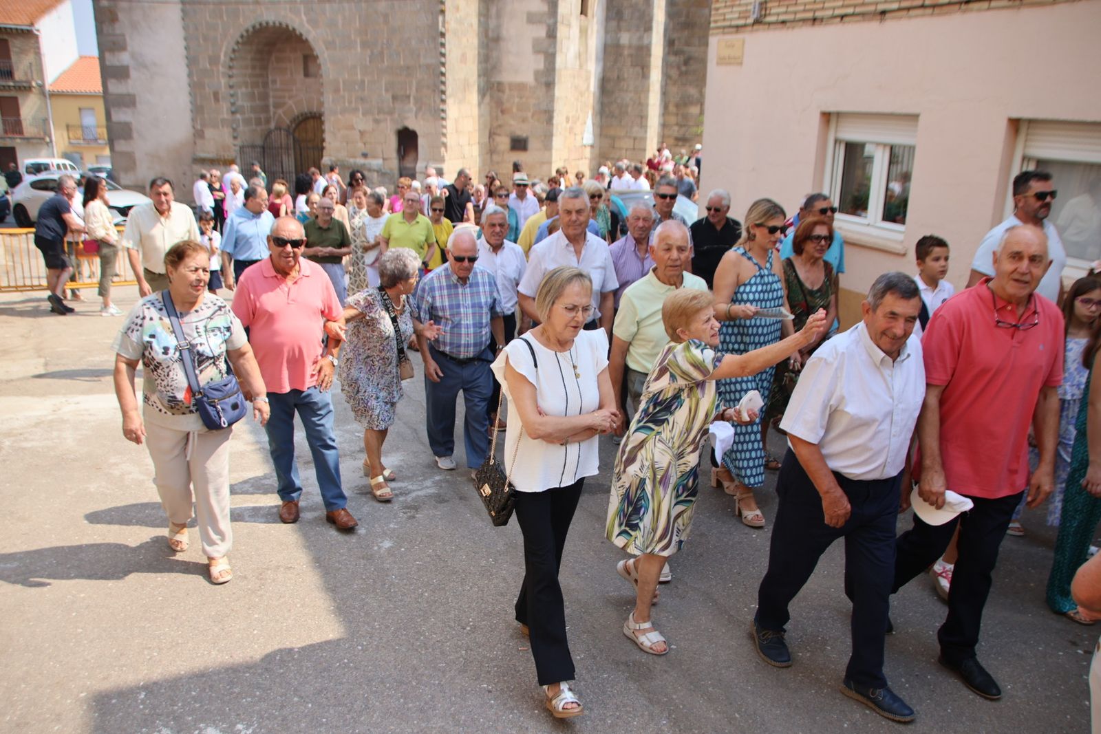 Masueco misa y procesión en honor a San Bernardo