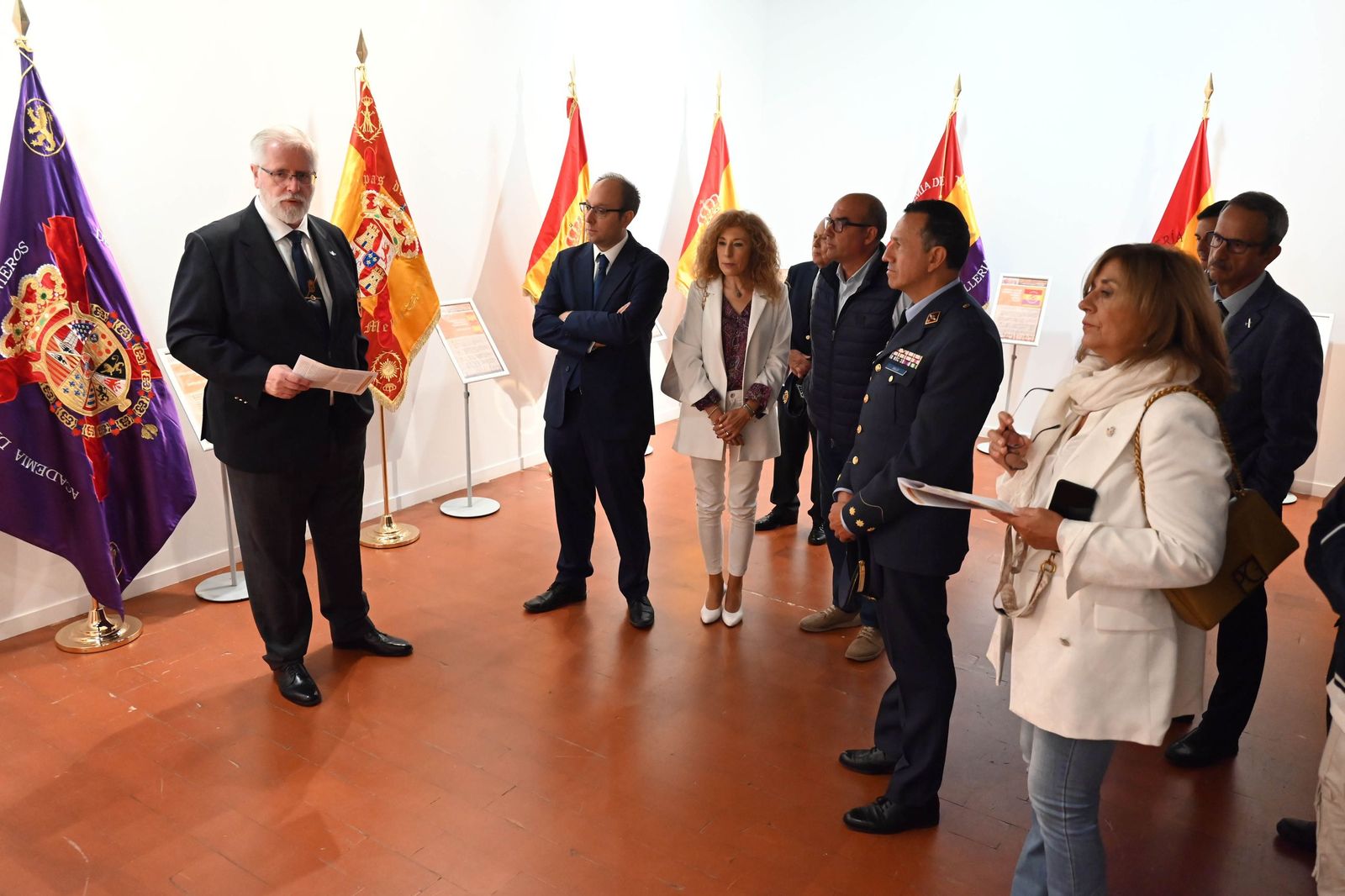 Exposición banderas Ciudad Rodrigo