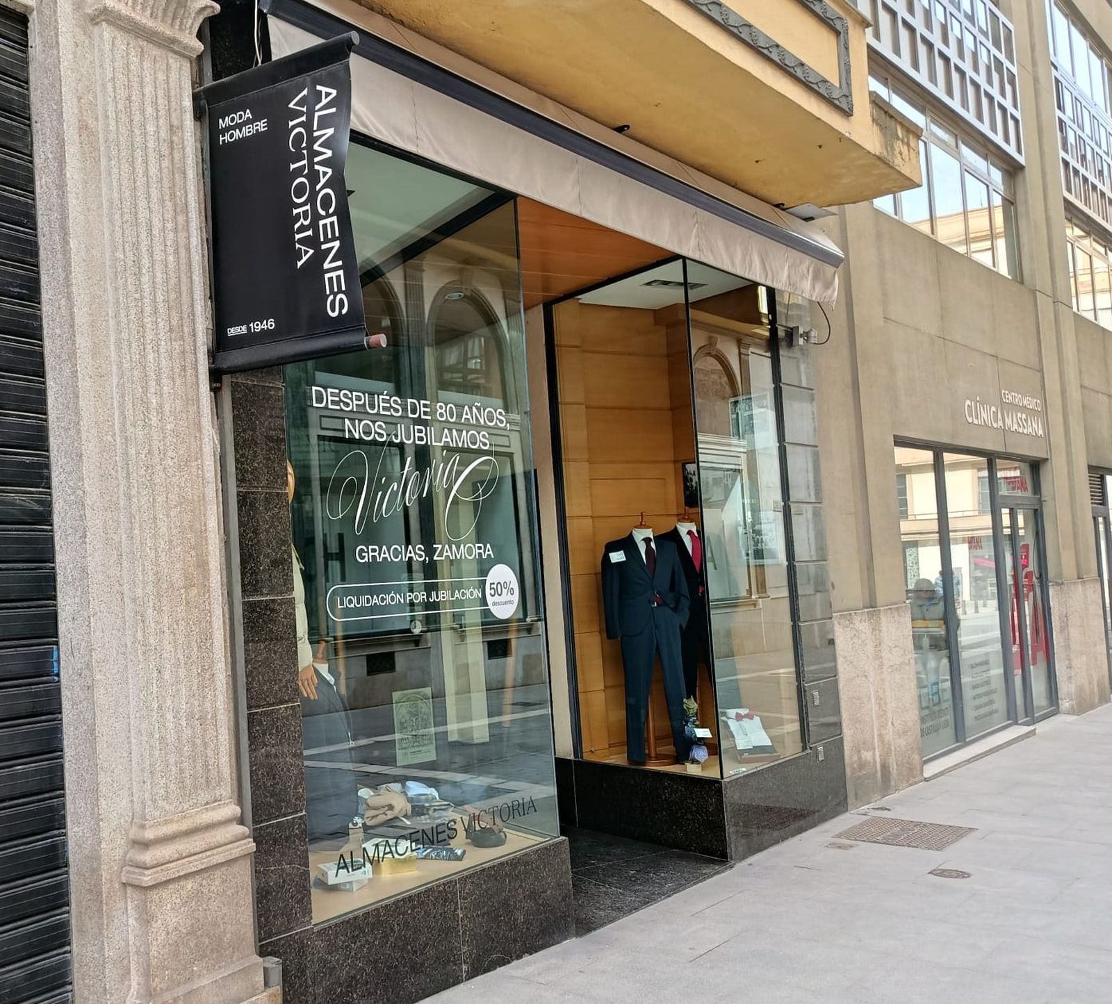 Otro negocio cierra en el centro histórico de Zamora