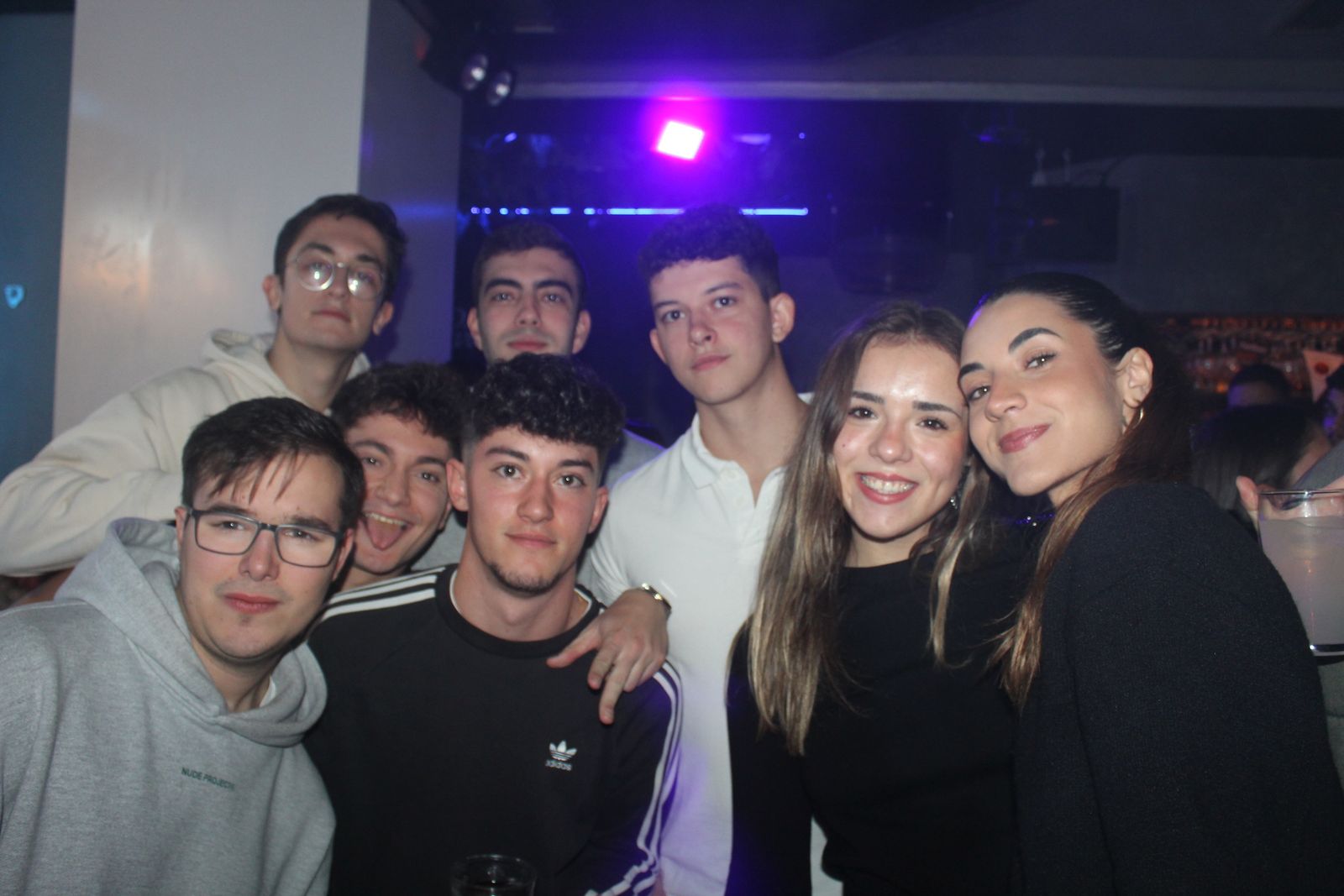 Salamanca de noche, sabado 20 de diciembre