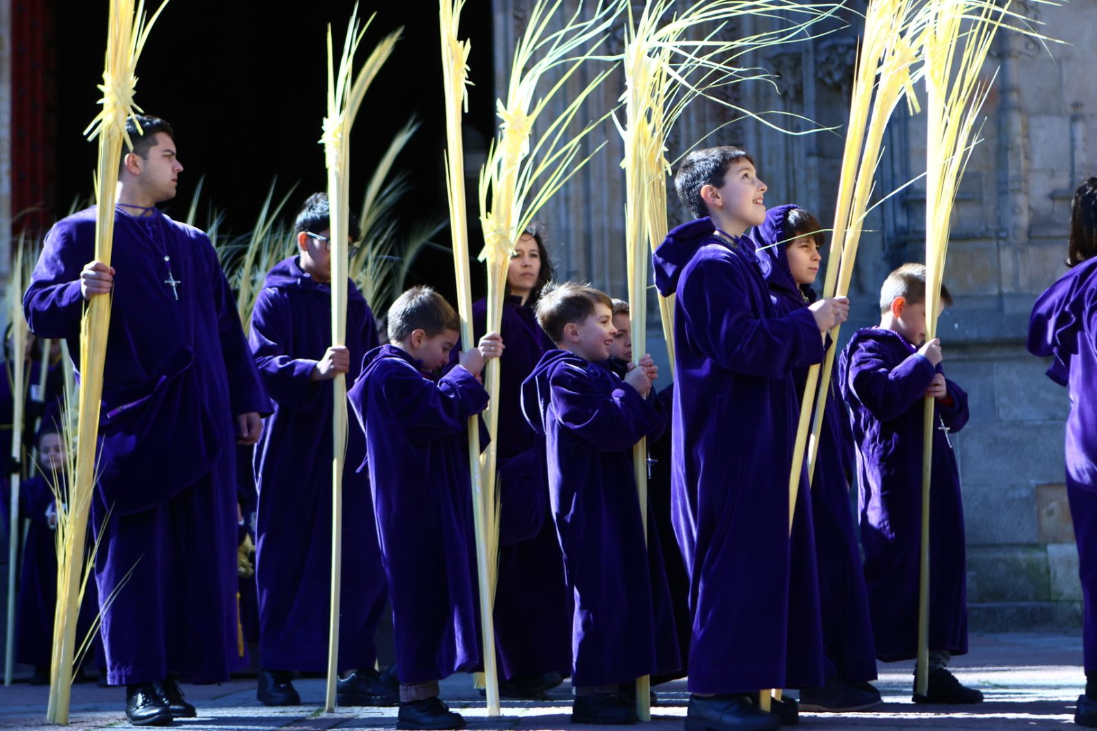 Procesión de la Borriquilla en Salamanca