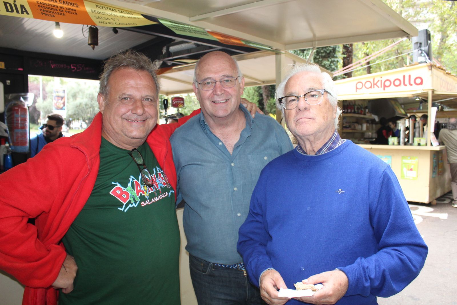 Ambiente en la Feria de Día en el mediodía de este miercoles