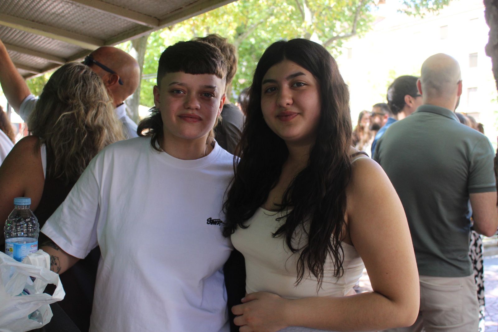 Ambiente en la Feria de Día en el mediodía de este sábado