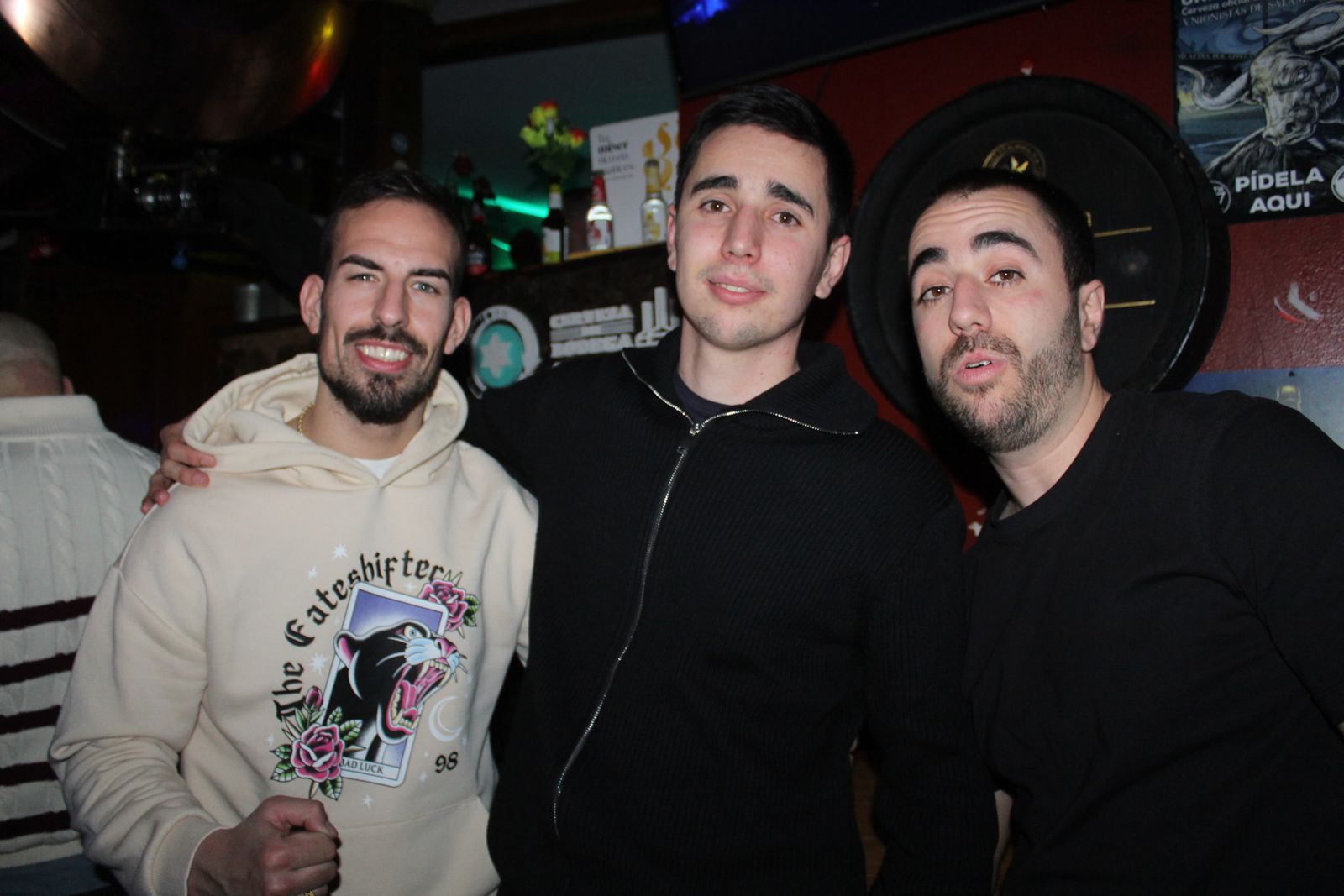 Salamanca de noche, sábado 10 de enero