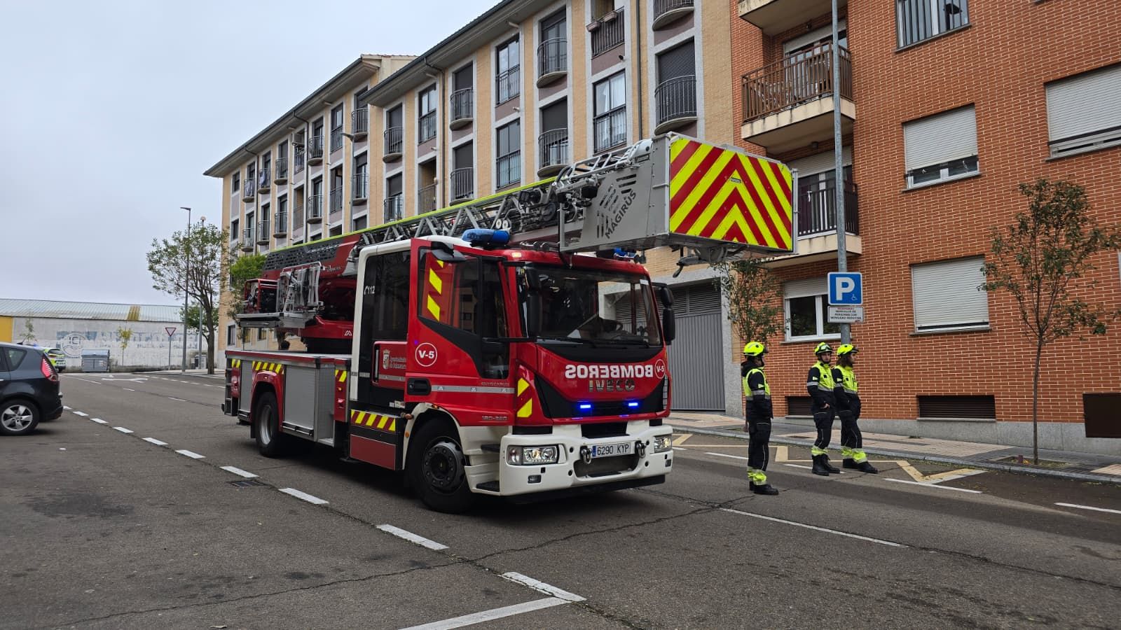 Fuga de gas en la calle de los Toreses