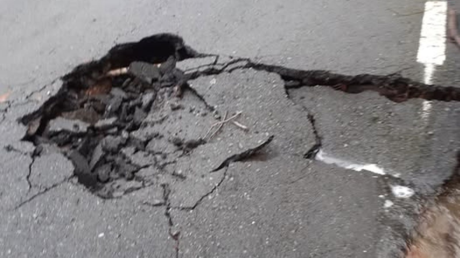 Estado de la carretera de Candelario