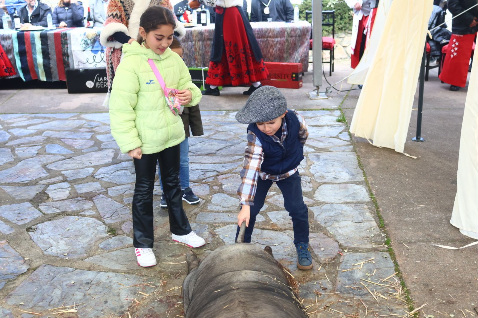 Desfile arriero y matanza típica en Guijuelo