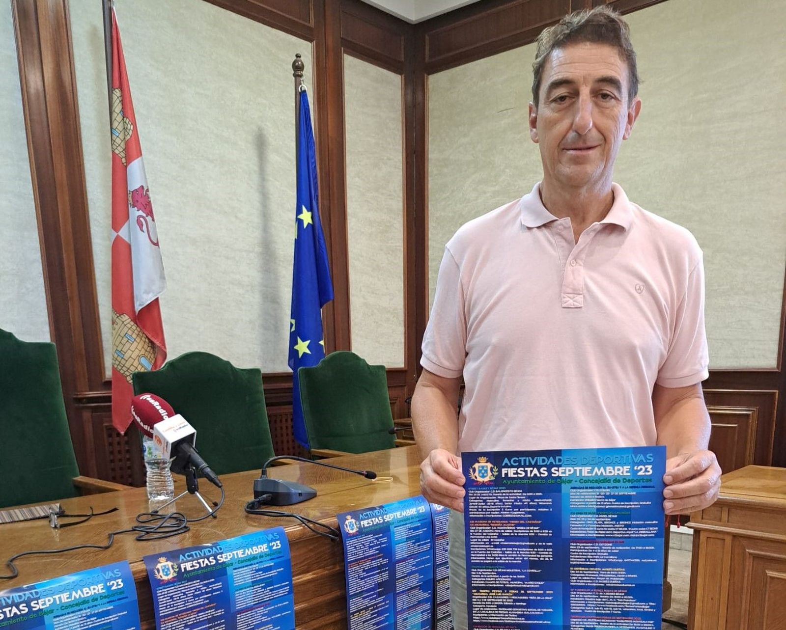 Rubén Martín, concejal de deportes Béjar