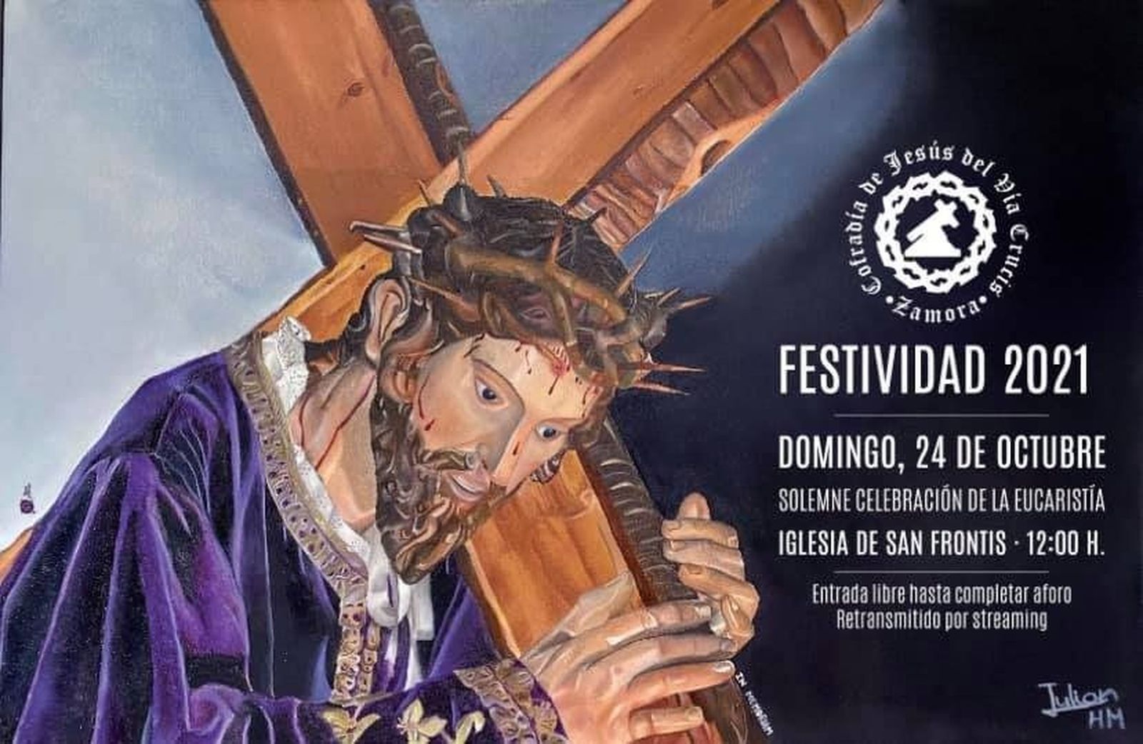 Cartel de la festividad de 2021