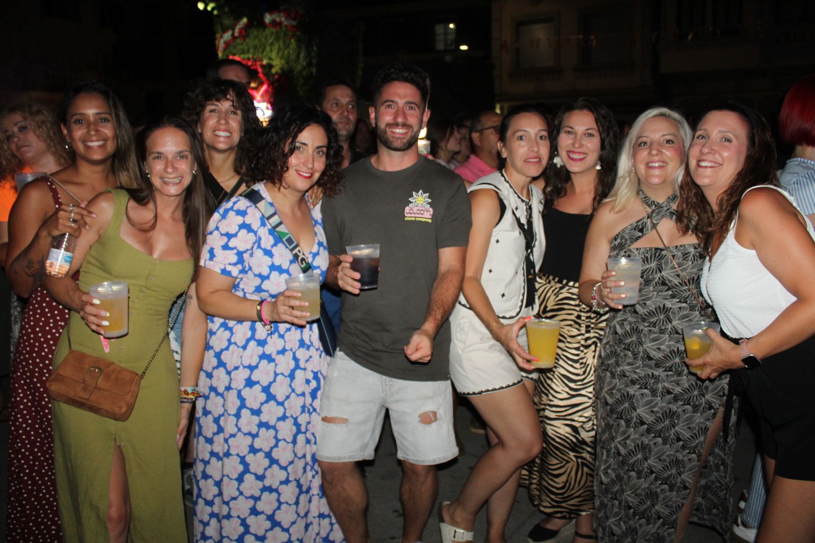 Salamanca de noche, sábado 16 de agosto