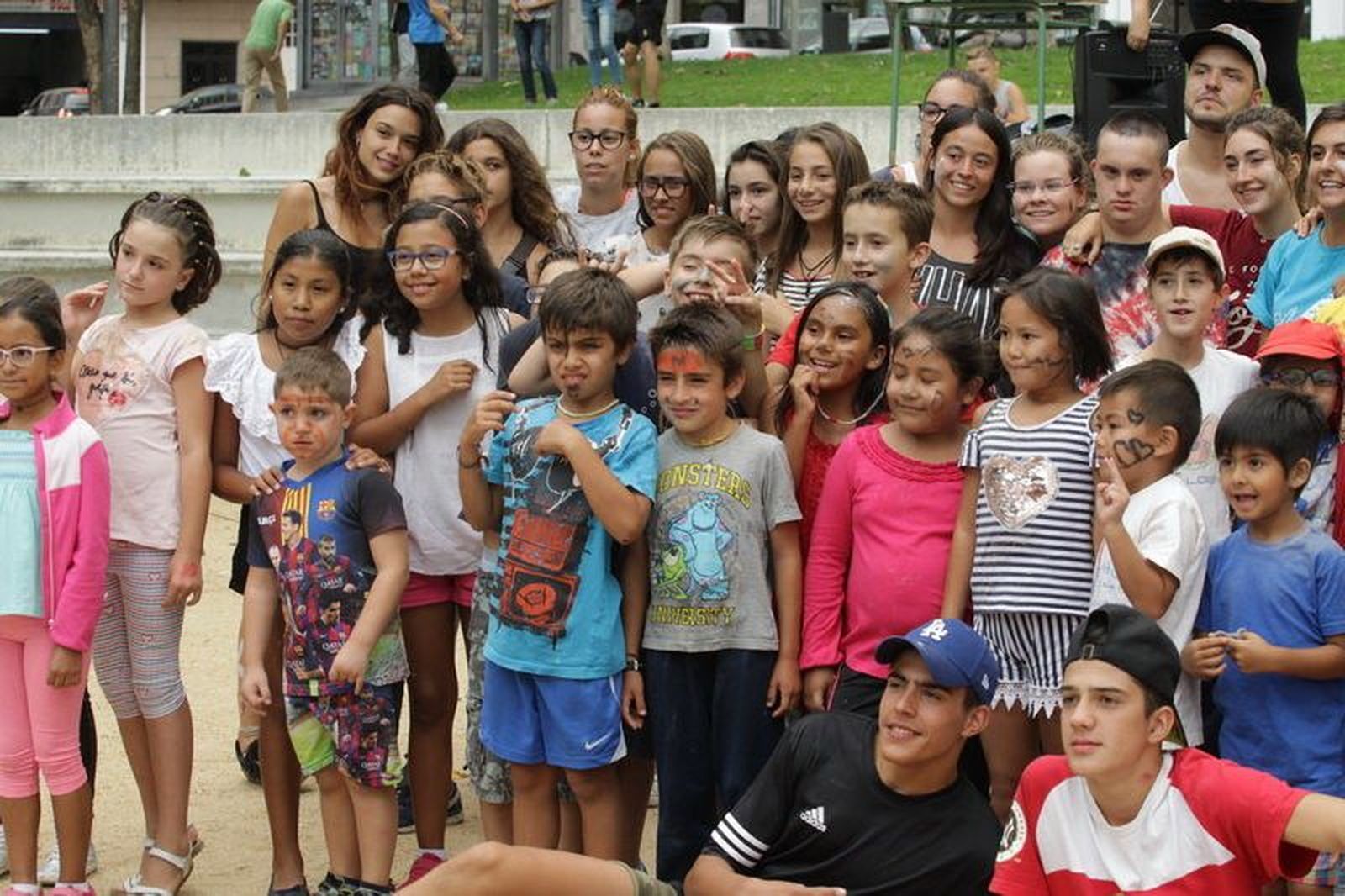 Cerca de un centenar de niños y jóvenes han participado en el campamento urbano Proyecto Margarita