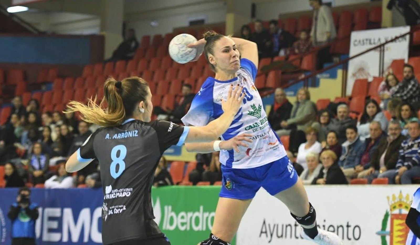 María O'Mullony, jugadora del Aula Valladolid.